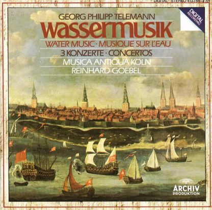 Photo No.1 of Georg Philipp Telemann: Water Music / 3 Concertos
