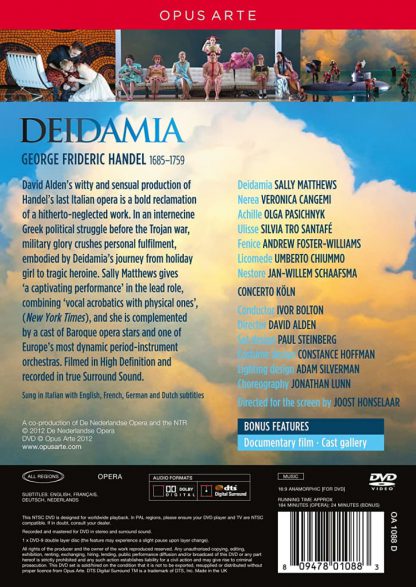 Photo No.2 of Georg Friedrich Händel: Deidamia