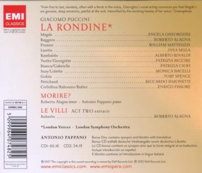 Photo No.2 of Puccini: La Rondine