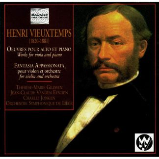 Photo No.1 of Henri Vieuxtemps: Works for Viola and Piano & Fantasia Appassionata