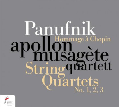 Photo No.1 of Panufnik: Hommage a Chopin & String Quartets Nos. 1, 2 & 3
