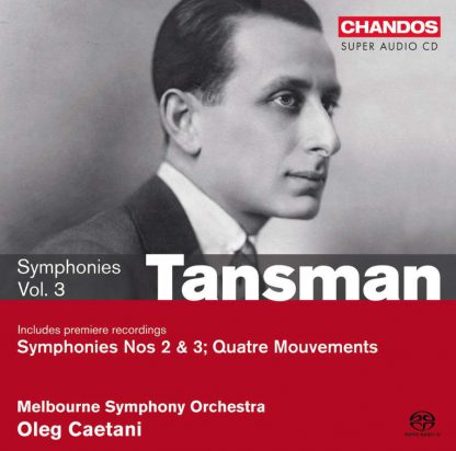 Photo No.1 of Tansman - Symphonies Volume 3