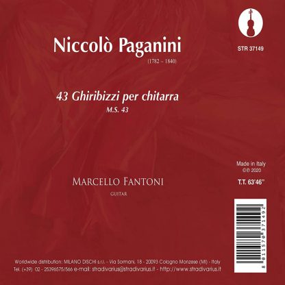 Photo No.2 of Paganini: 43 Ghiribizzi, MS 43