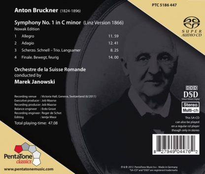 Photo No.2 of Bruckner: Symphony No. 1