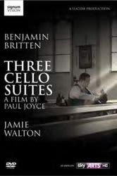 Photo No.1 of Britten: Three Cello Suites (Film - DVD)