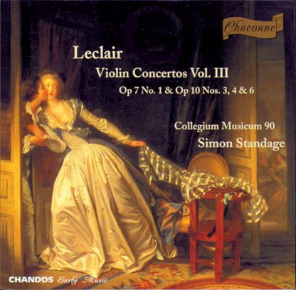 Photo No.1 of Leclair - Violin Concertos Volume 3
