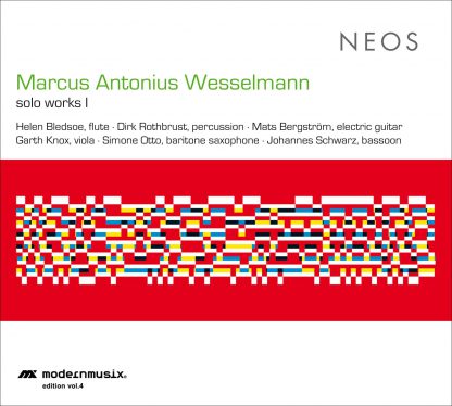 Photo No.1 of Marcus Antonius Wesselmann: Solo Works I
