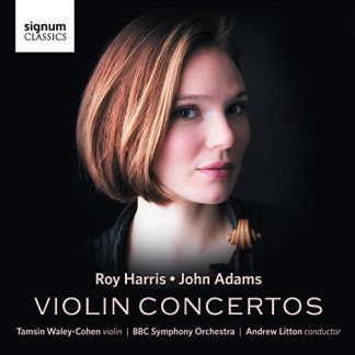 Photo No.1 of Adams & Harris Violin Concertos