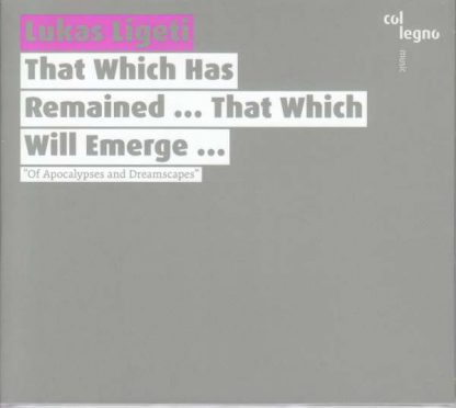 Photo No.1 of Lukas Ligeti: Chamber Music "That Which Has Remained ... That Which Will Emerge ..."