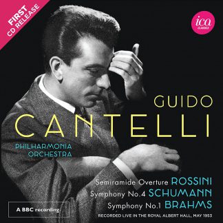Photo No.1 of Guido Cantelli conducts Rossini, Schumann, Brahms
