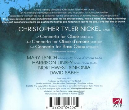 Photo No.2 of Christopher Tyler Nickel: Concertos For Oboe
