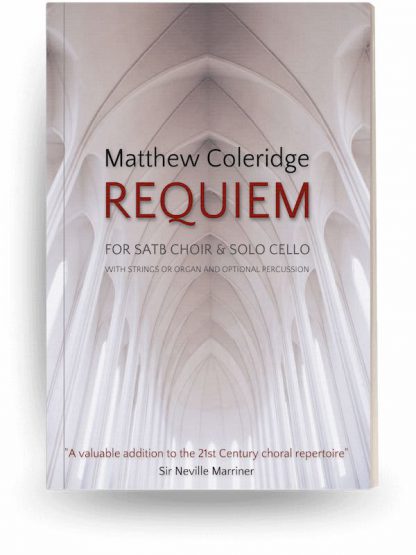 Photo No.1 of Coleridge: REQUIEM - for choir and solo cello