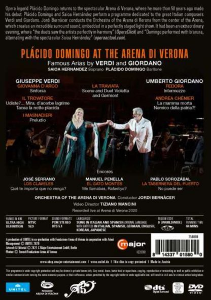 Photo No.2 of Placido Domingo at the Arena di Verona