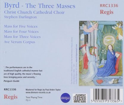 Photo No.2 of William Byrd: The Three Masses