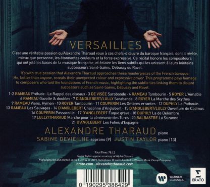 Photo No.2 of Versailles - Alexandre Tharaud
