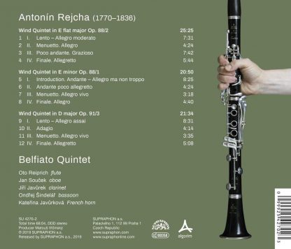 Photo No.2 of Rejcha: Wind Quintets