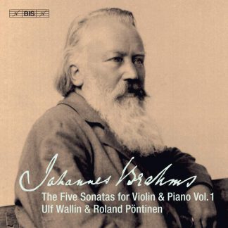 Photo No.1 of Brahms: Works for Violin & Piano, Vol. 1