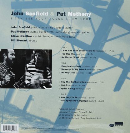 Photo No.2 of John Scofield & Pat Metheny: I Can See Your House From Here (Tone Poet Vinyl 180g)