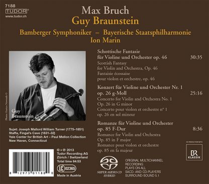 Photo No.2 of Max Bruch: Scottish Fantasy & Violin Concerto No. 1