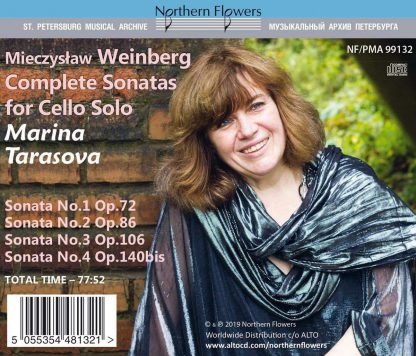 Photo No.2 of Weinberg: Complete Sonatas for Cello Solo