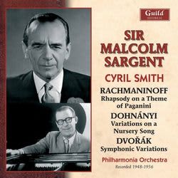 Photo No.1 of Sir Malcolm Sargent - Rachmaninoff, Dohnanyi, Dvorak
