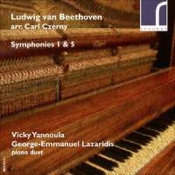 Photo No.1 of Lazaridis - Yannoula play Beethoven Symphonies 1 & 5 arranged for Piano