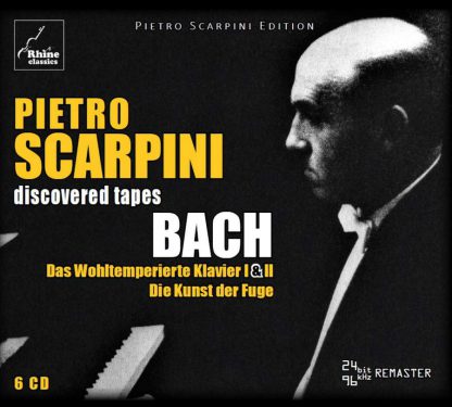 Photo No.1 of Pietro Scarpini Plays Bach (6cd-Box)