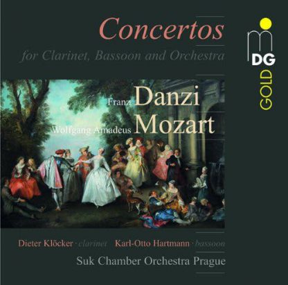 Photo No.1 of Danzi & Mozart: Concertos for Clarinet & Bassoon