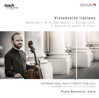 Photo No.1 of Bonomini plays works for cello by Italian composers