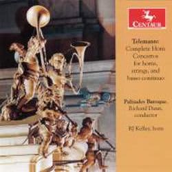 Photo No.1 of Telemann: Complete Horn Concertos for Horns, Strings & Basso Continuo
