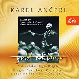 Photo No.1 of Karel Ancerl Gold Edition Vol.10 - Prokofiev: Symphony No. 1 in D major, Piano Concertos Nos 1 & 2