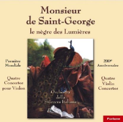 Photo No.1 of Joseph Boulogne, Chevalier de Saint Georges: 4 Violin Concertos
