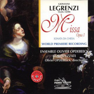 Photo No.1 of Legrenzi : Missa Opus 1