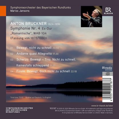 Photo No.2 of Bruckner: Symphony No.4