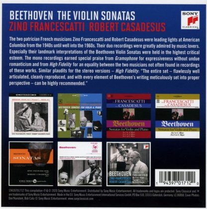 Photo No.2 of Beethoven: The Violin Sonatas