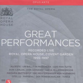 Photo No.1 of Great Performances: Royal Opera House, Covent Garden, 1955-1997