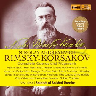 Photo No.1 of Rimsky-Korsakov: Complete Operas & Fragments