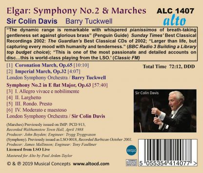 Photo No.2 of Elgar: Symphony No. 2 & Marches