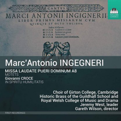 Photo No.1 of Marc'Antonio Ingegneri: Missa Laudate Pueri Dominum