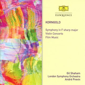 Photo No.1 of Korngold: Symphony, Violin Concerto & Film Music