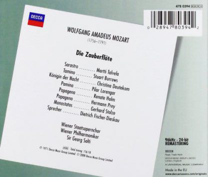 Photo No.2 of Mozart: Die Zauberflöte, K620
