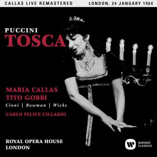 Photo No.1 of Giacomo Puccini: Tosca (Remastered Live Recording London 24.01.1964)