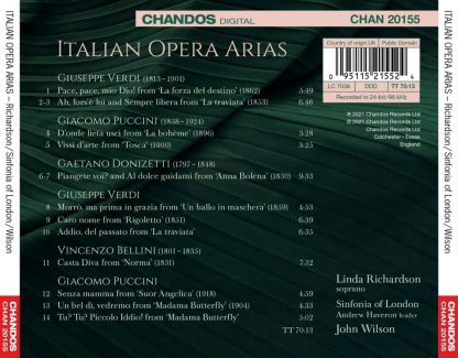 Photo No.2 of Linda Richardson - Italian Opera Arias