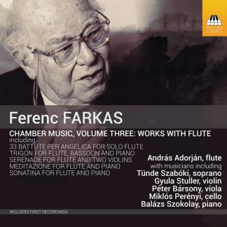 Photo No.1 of Ferenc Farkas: Chamber Music for Flute