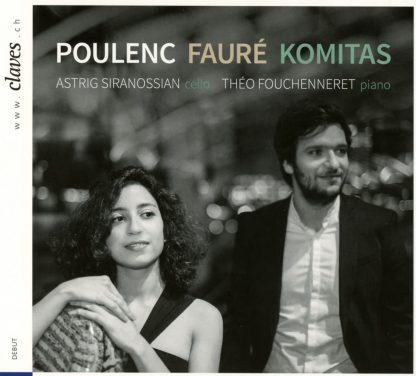 Photo No.1 of Poulenc, Fauré & Komitas: Sonates for Cello & Piano