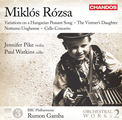 Photo No.1 of Miklós Rózsa: Orchestral Works Volume 2