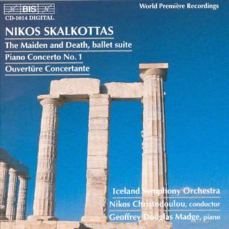 Photo No.1 of Skalkottas: Piano Concerto No. 1, The Maiden and Death