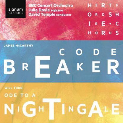 Photo No.1 of James McCarthy: Codebreaker & Will Todd: Ode to a Nightingale
