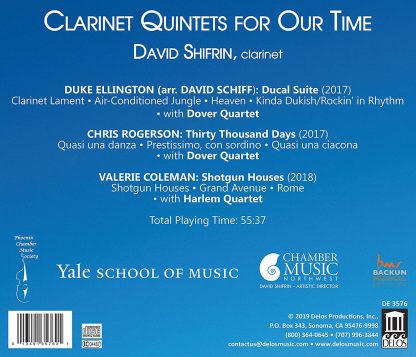 Photo No.2 of Ellington, Rogerson, Coleman: Clarinet Quintets