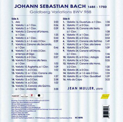 Photo No.2 of J. S. Bach: Goldberg Variations BWV 988